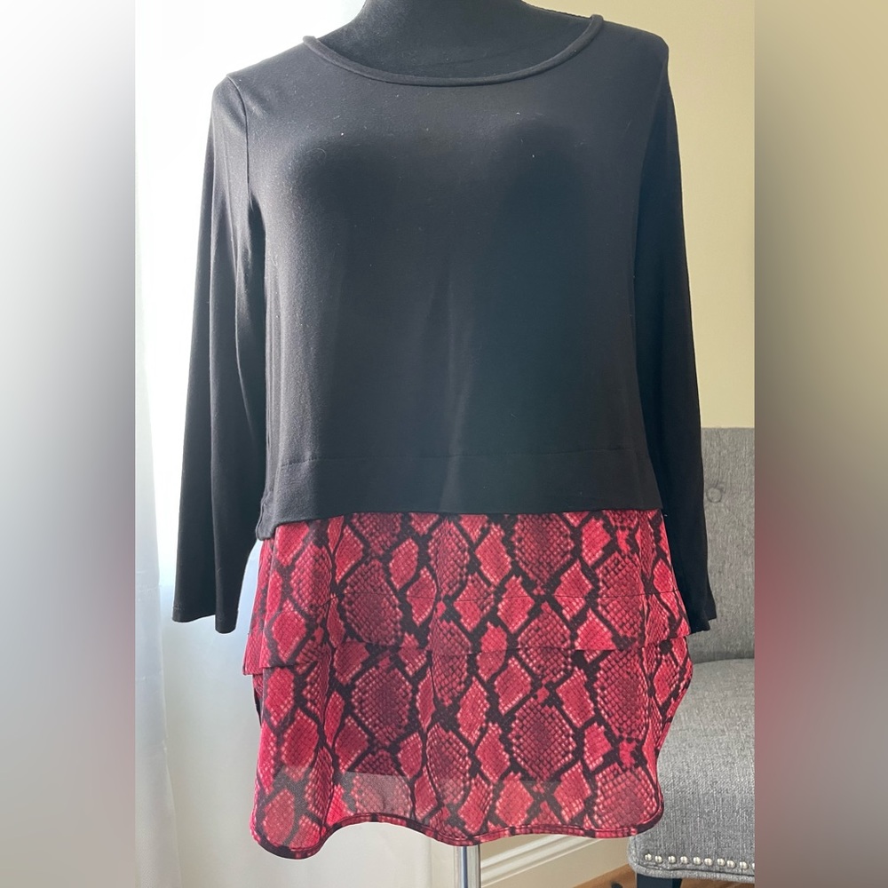 Michael Kors layer-look Top